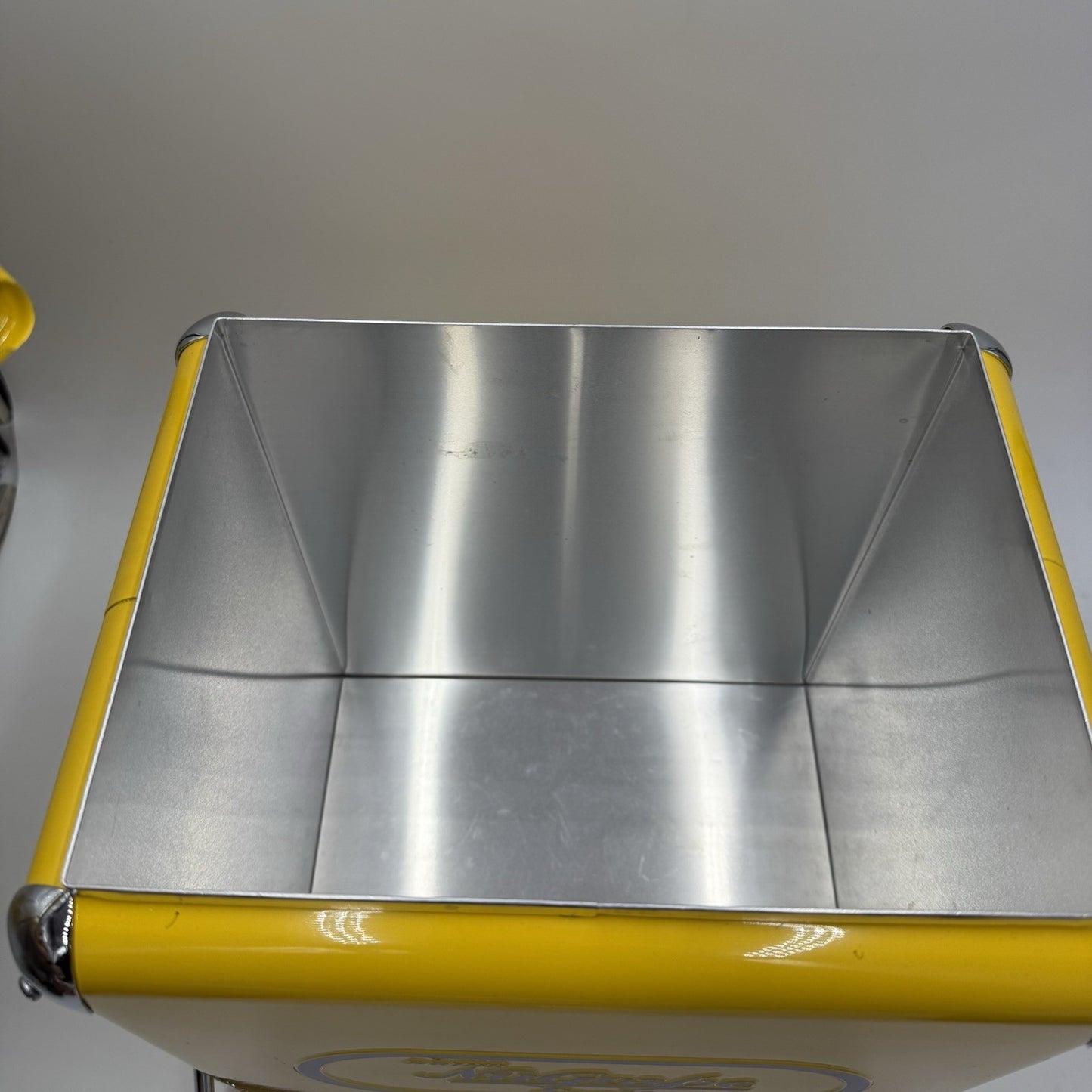 Vintage Style Cooler Advertising Nu-Grape Soda Retro Products Yellow Picnic CA