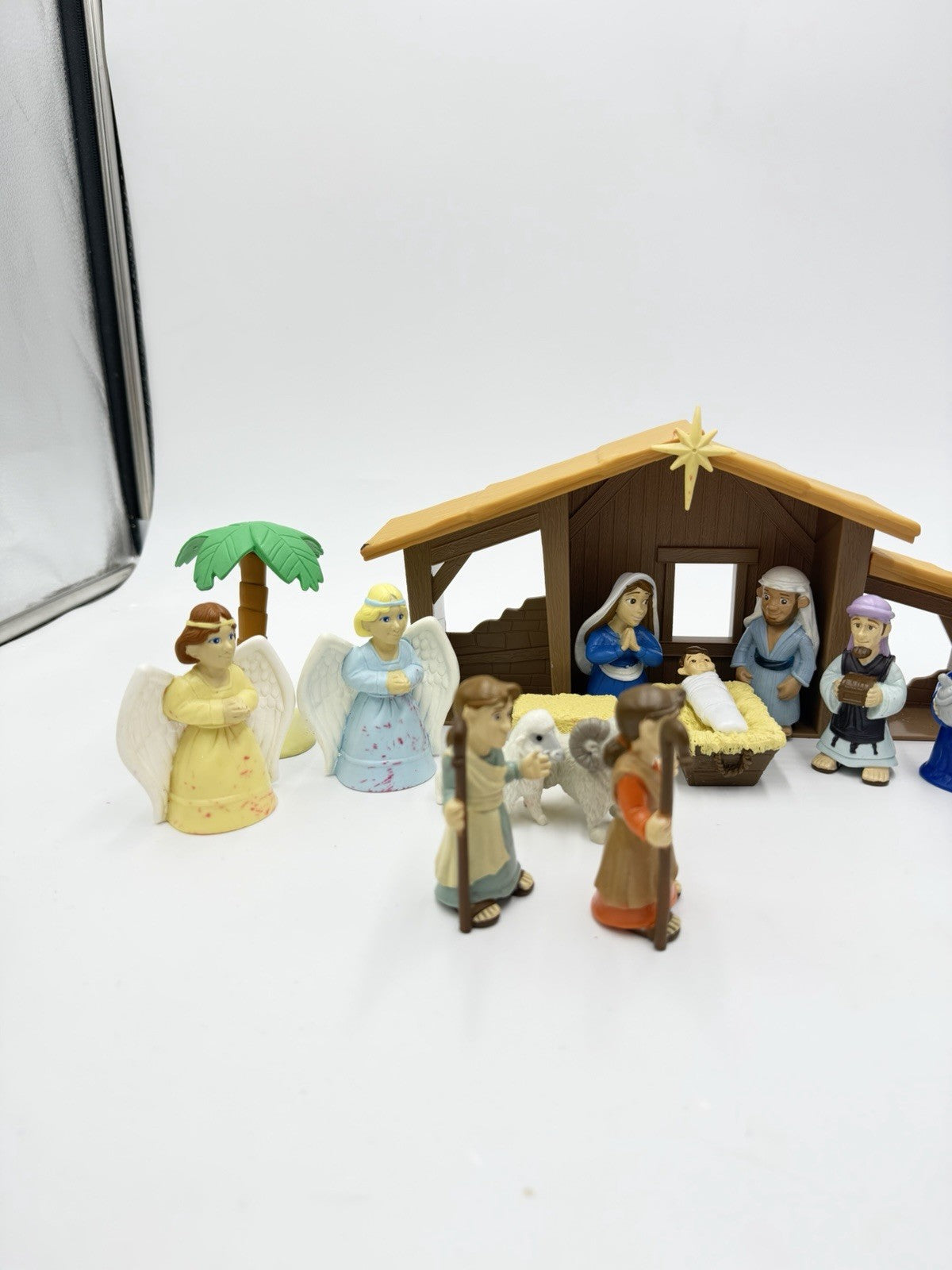 Tales Of Glory Children’s Christmas Nativity Play Set Figurines Lot Of 17 Pieces