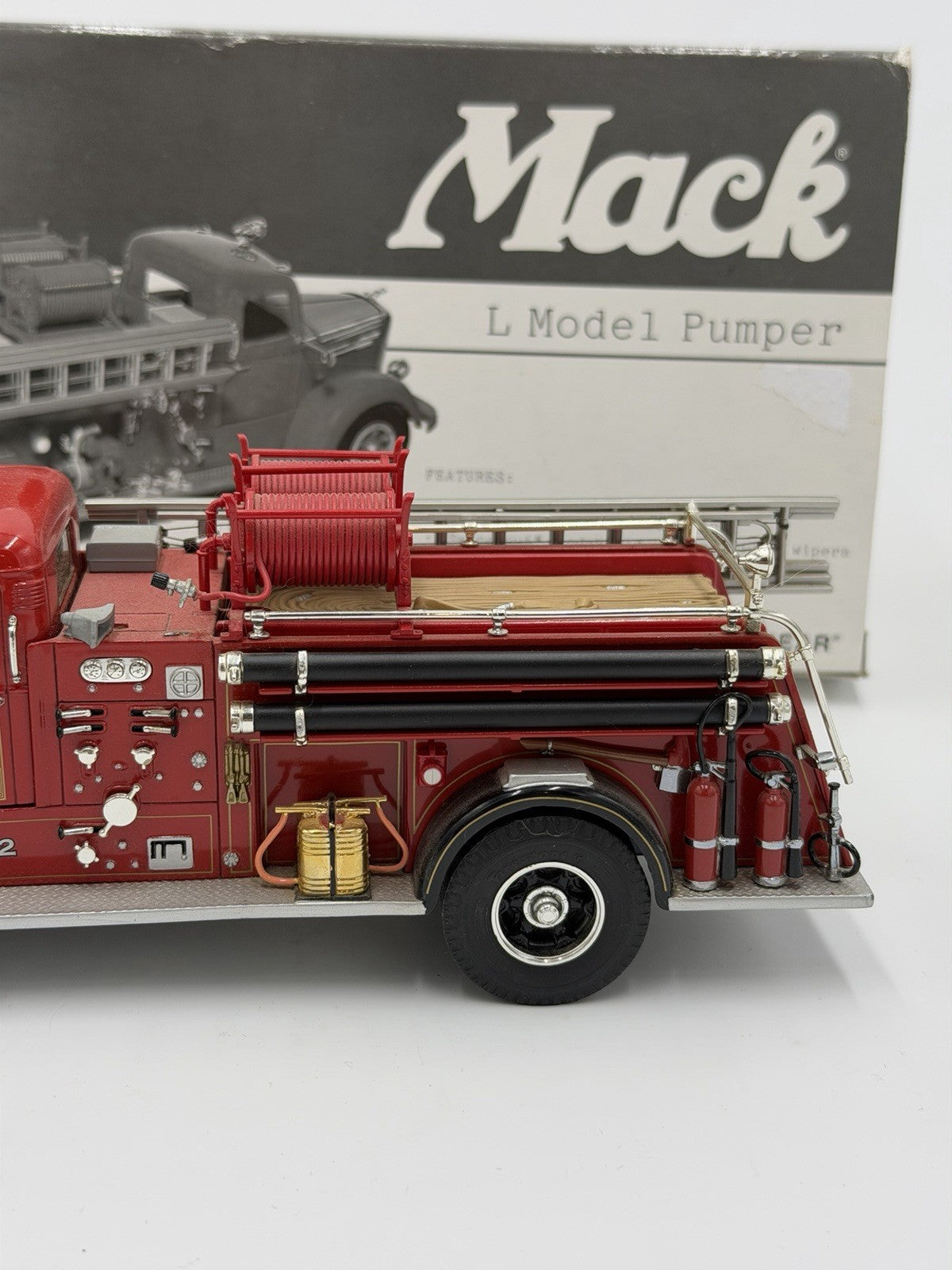 First Gear Mack L Model Pumper CFD Engine Co 50 1:34 Diecast Fire Truck w/Box