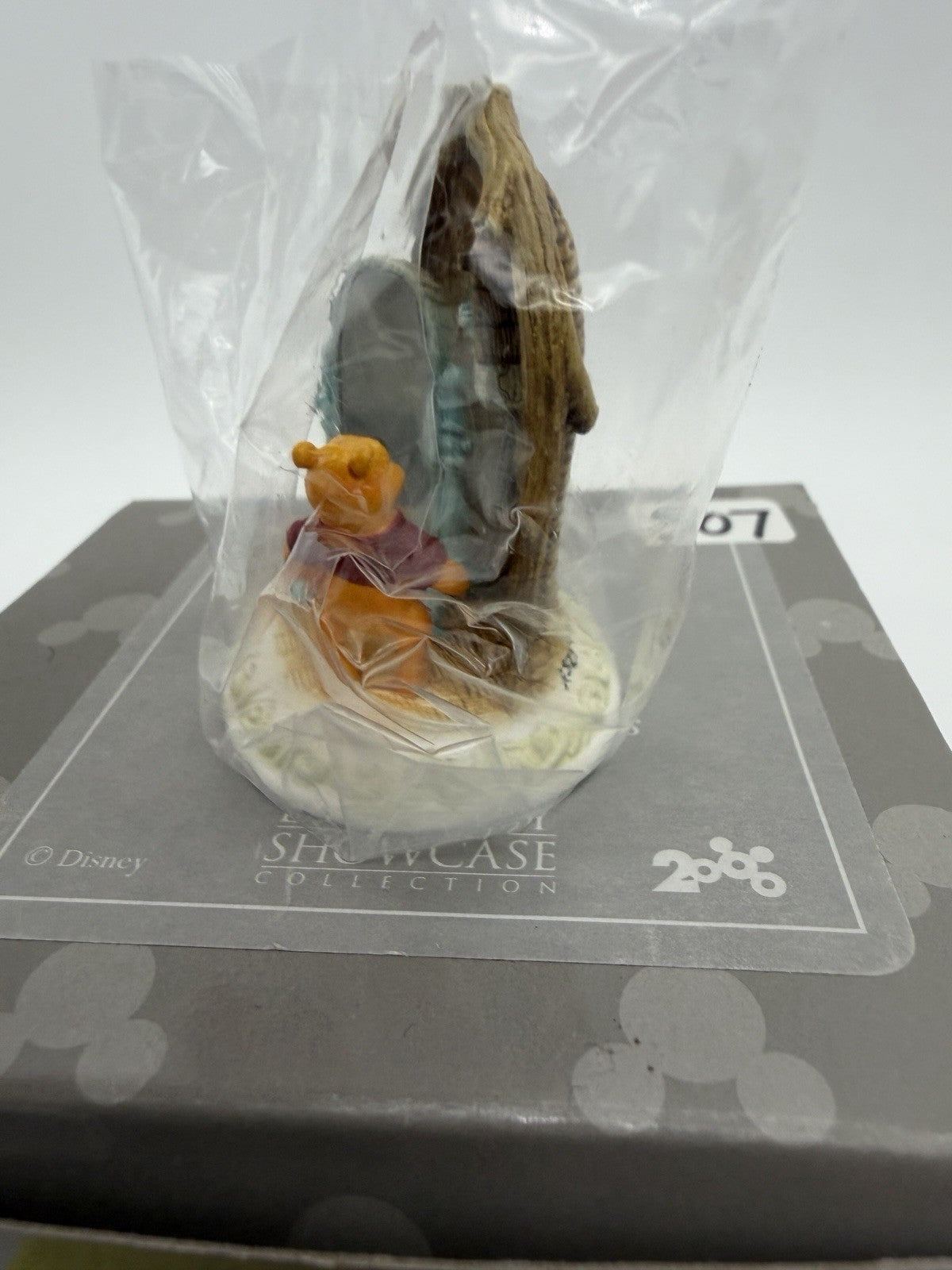 Disney Winnie Pooh Time For Stoutness Excercises Olszewski Signed Sealed Figurin
