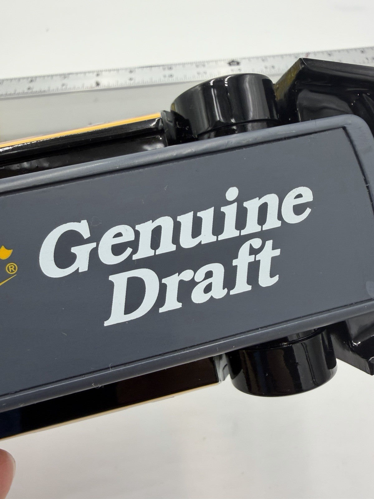 Miller Genuine Draft NASCAR BEER Tap Handle Racing Car MGD