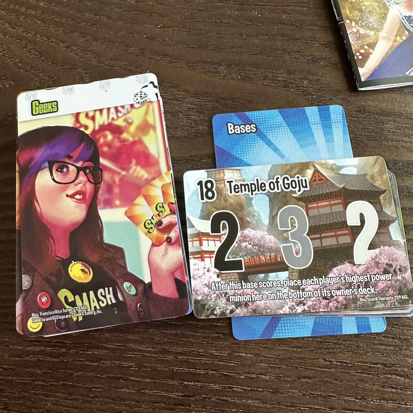 AEG Smash Up Expansion Big Geeky Box Base Game Plus Extra Cards & Pretty Pretty