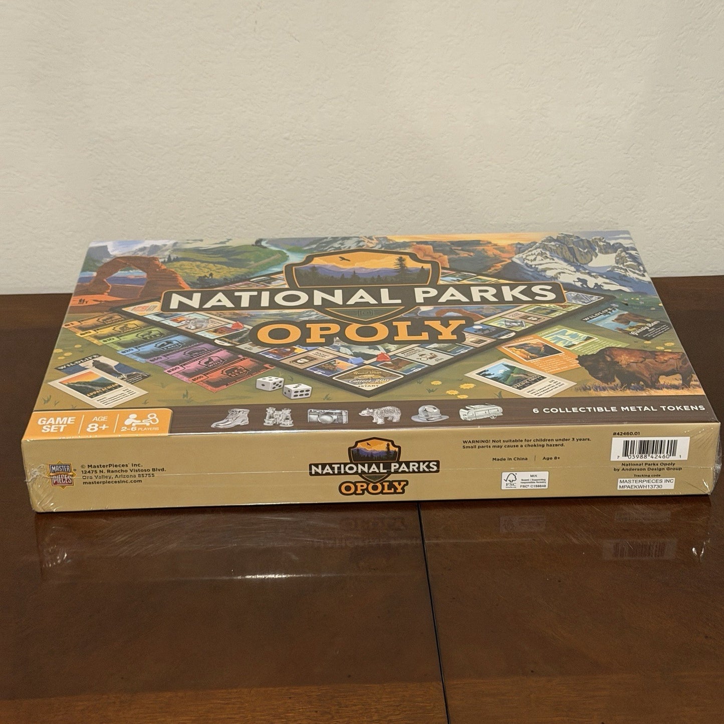 National Parks Opoly by Anderson Design - Premium Quality Sealed Board Game
