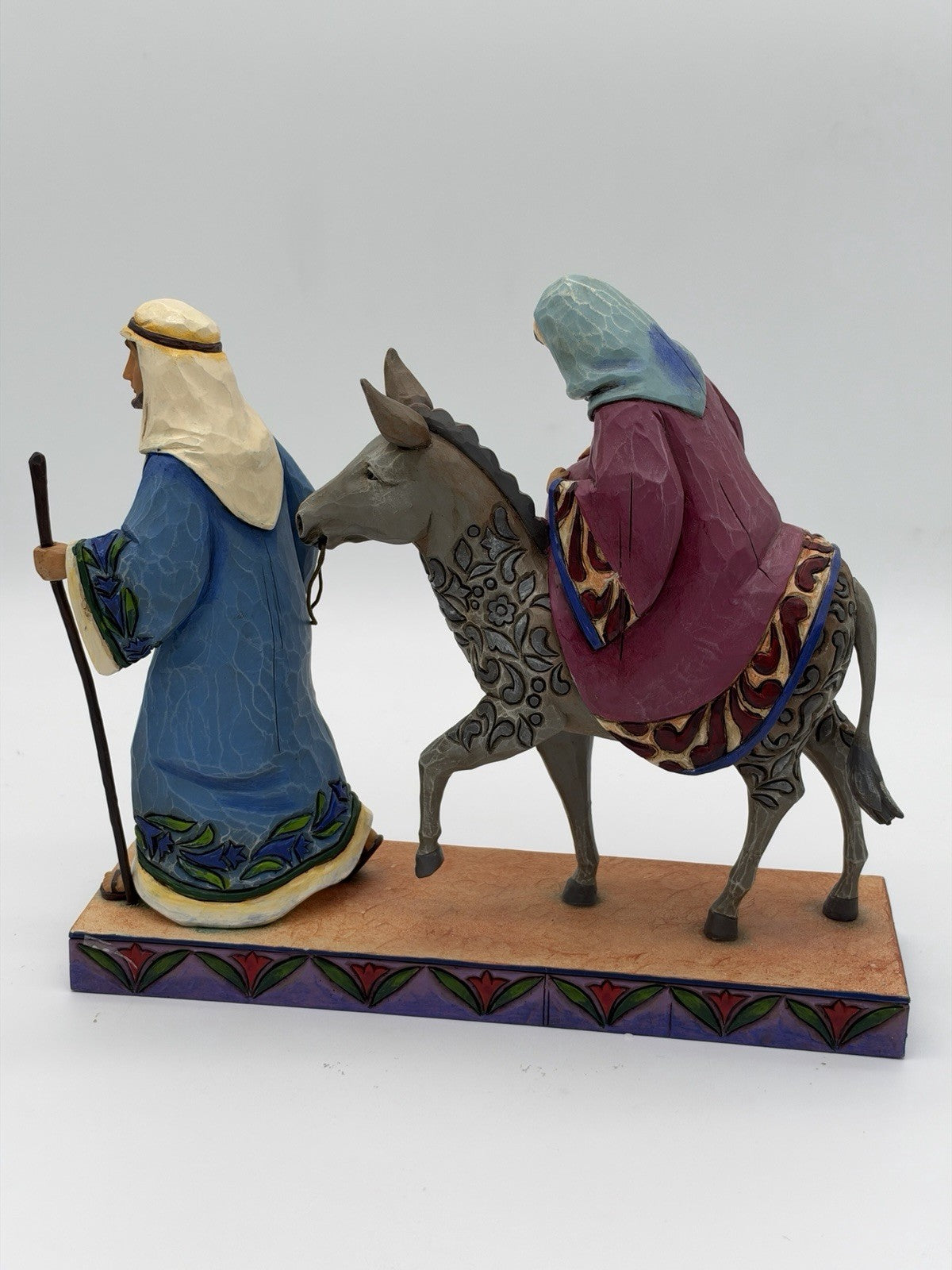 Jim Shore The Journey That Changed World Mary Joseph Donkey Figurine 2007