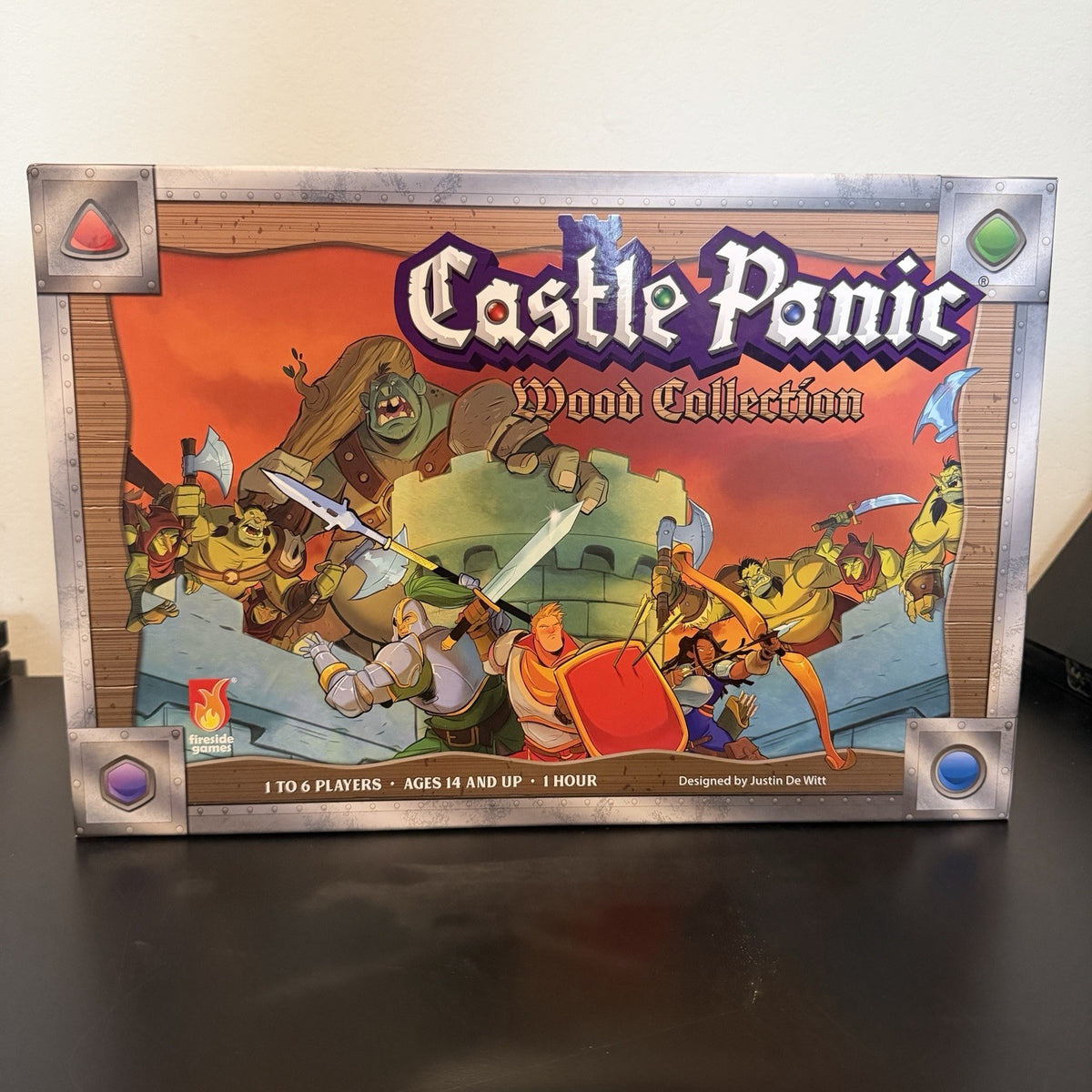 Castle Panic Wood Collection Kickstarter Fireside Games All Expansions