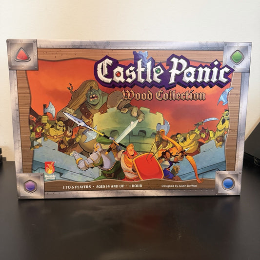 Castle Panic Wood Collection Kickstarter Fireside Games All Expansions