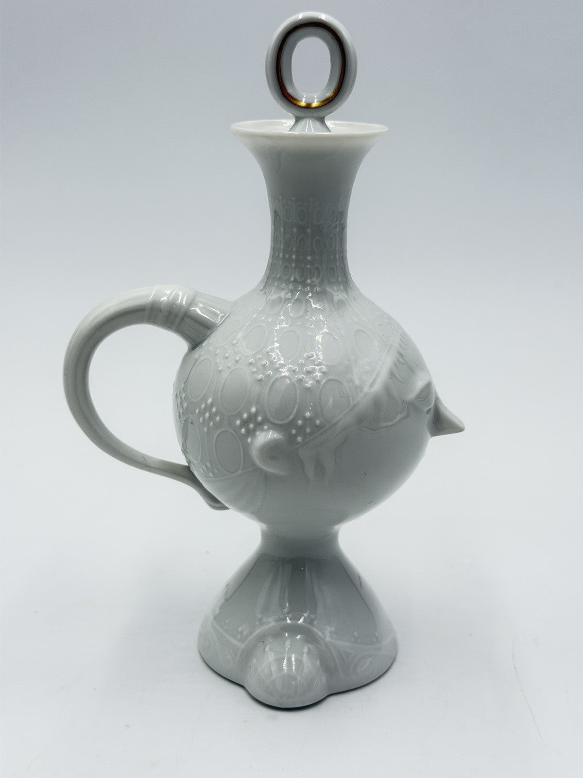 Rosenthal Studio Line Romance Bjorn Wiinblad Face Head Cruet Oil Vinegar Pitcher