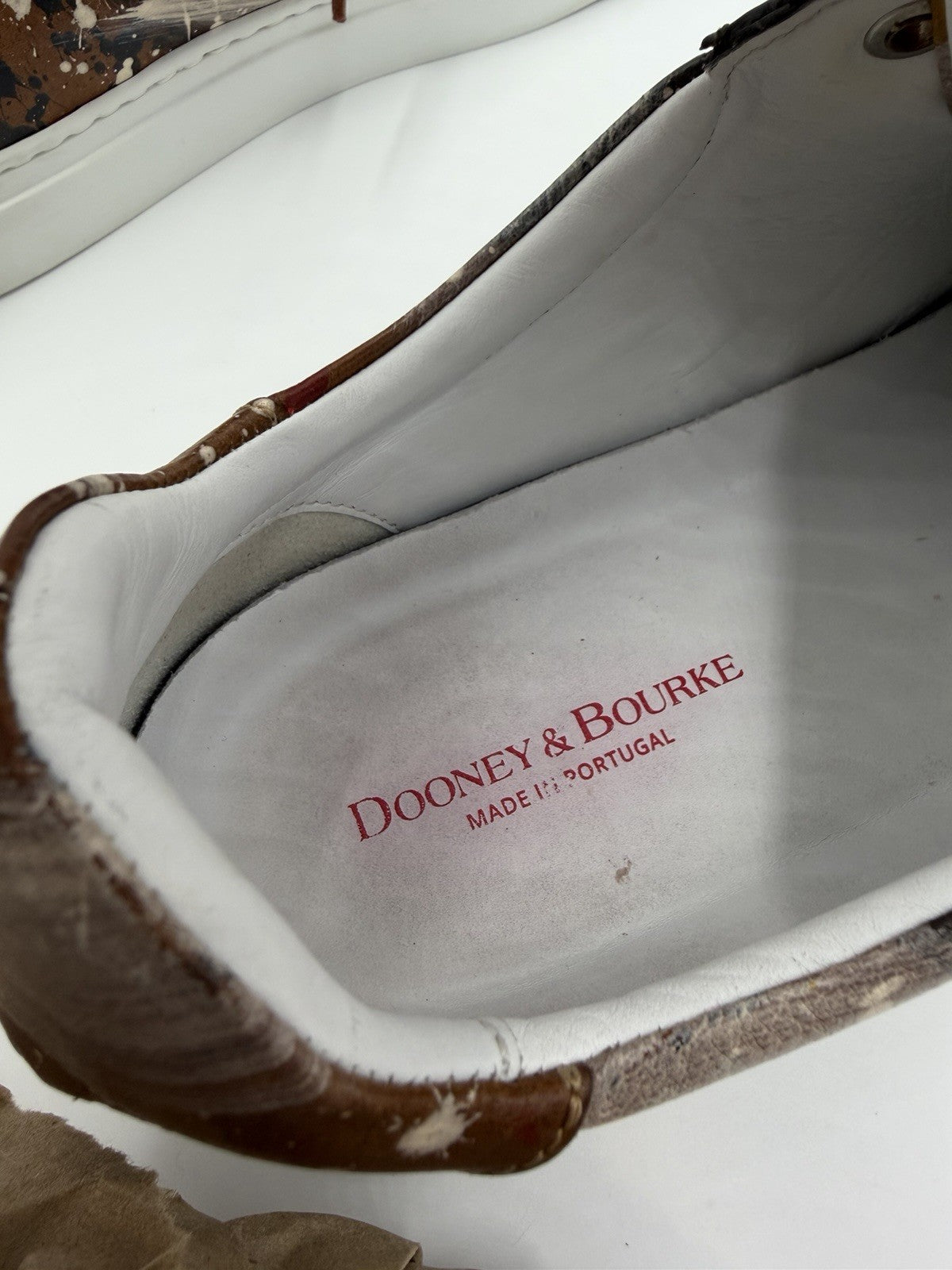 Dooney & Bourke Florentine Dipinta Limited Edition Leather Shoes US Size 9.5