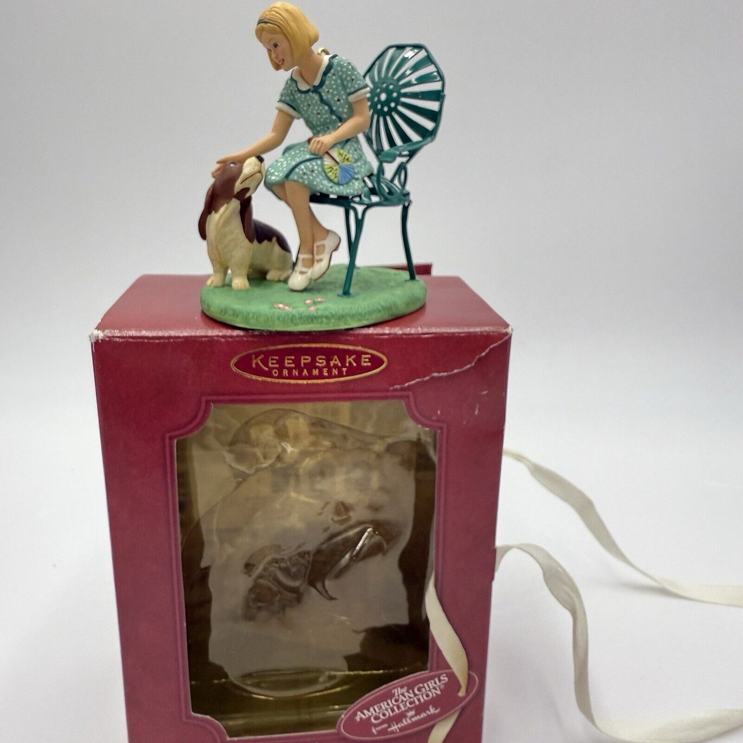 Hallmark Keepsake 1934 Handcrafted "Kit An American Girl" Ornament with Box