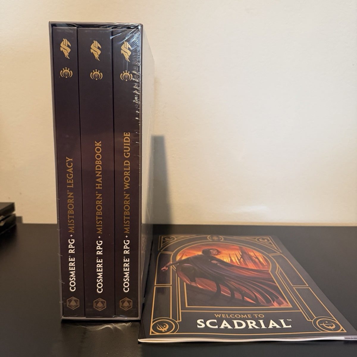 Cosmere RPG Welcome to Scadrial Special Edition Box Set + Mistborn Guides Sealed
