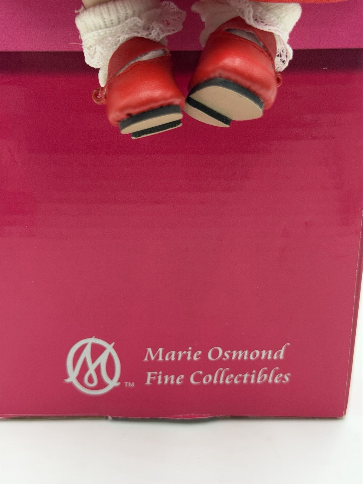 Marie Osmond Fine Collectibles Baby Annette Holiday Tiny Tot  Porcelain Doll