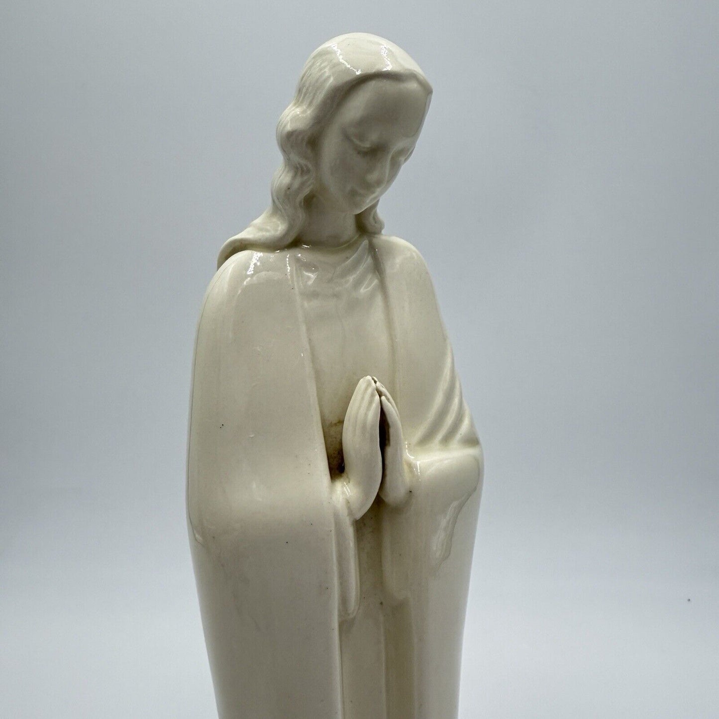 RARE Hummel Goebel Germany PRAYING MADONNA 12.5" Virgin Mary 4 5/1 White Ceramic