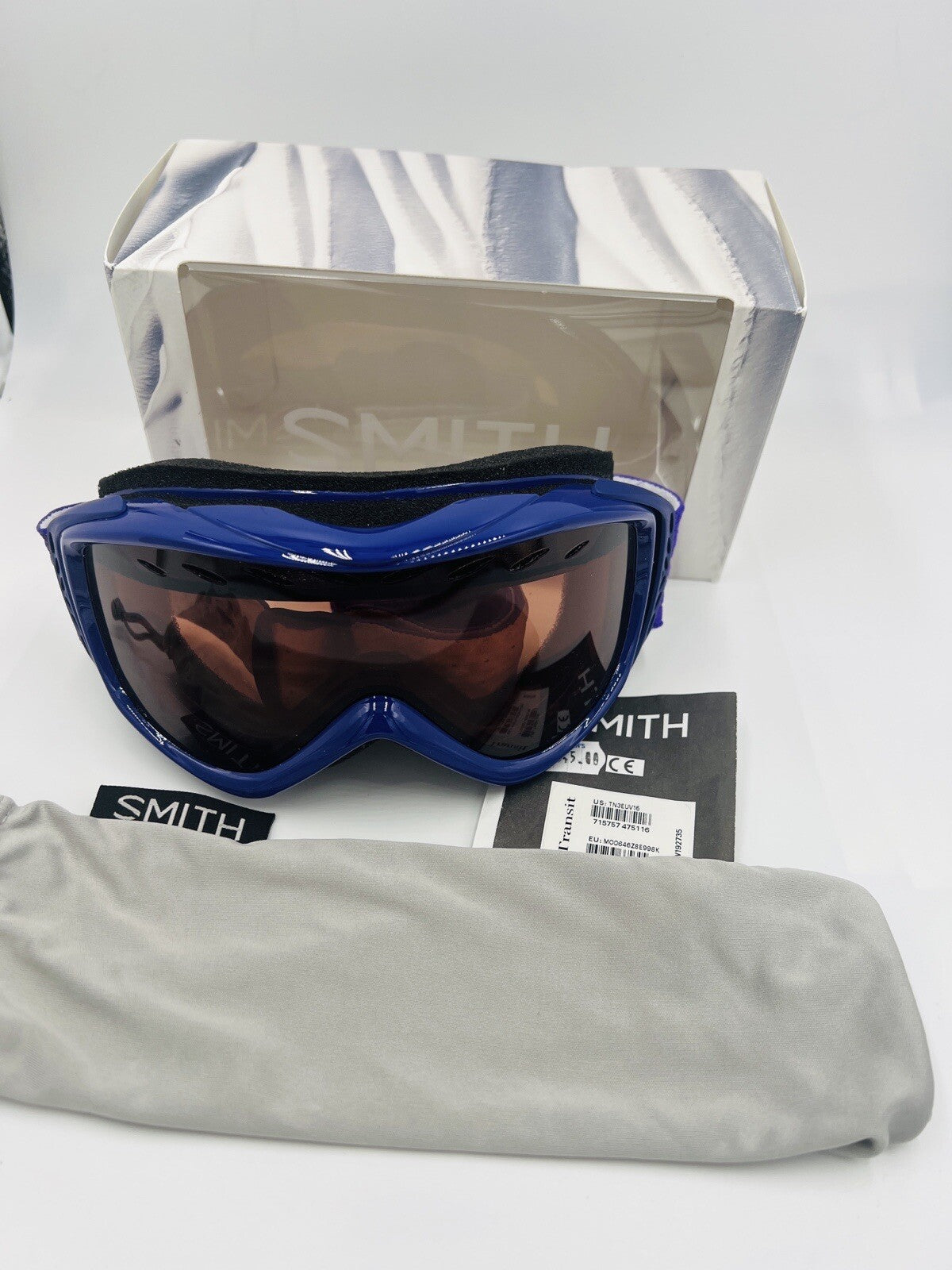 Smith Optics Goggles Sport Purple 2014 Snow Winter Gear Skiing Eyes Snowboard
