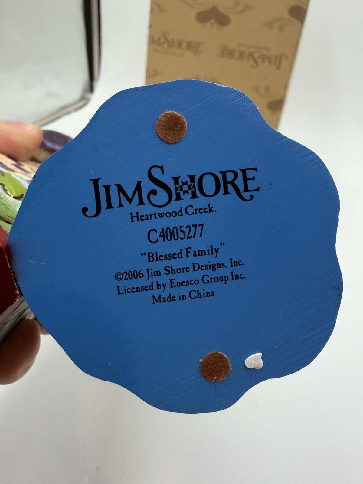 Jim Shore Blessed Family Nativity Large Sculpture 11” Holy Family Figurine W/box