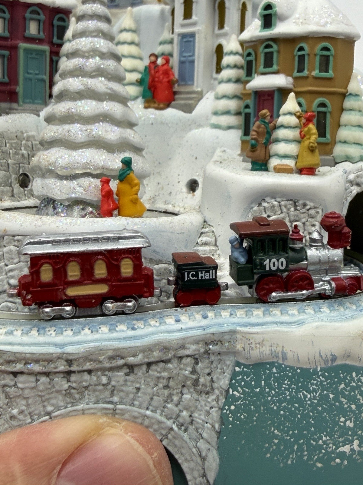 Hallmark Merry Christmas To All & Home For The Holidays Animated Ornaments