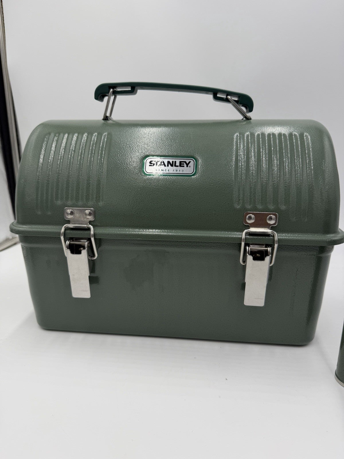 Vintage Stanley Lunch Box & Classic Flask Set 2 Pieces 9”x12”