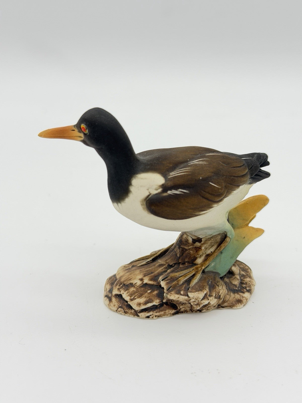 vintage capodimonte Italy Riccardo Pennati American Oystercatcher bird figurine