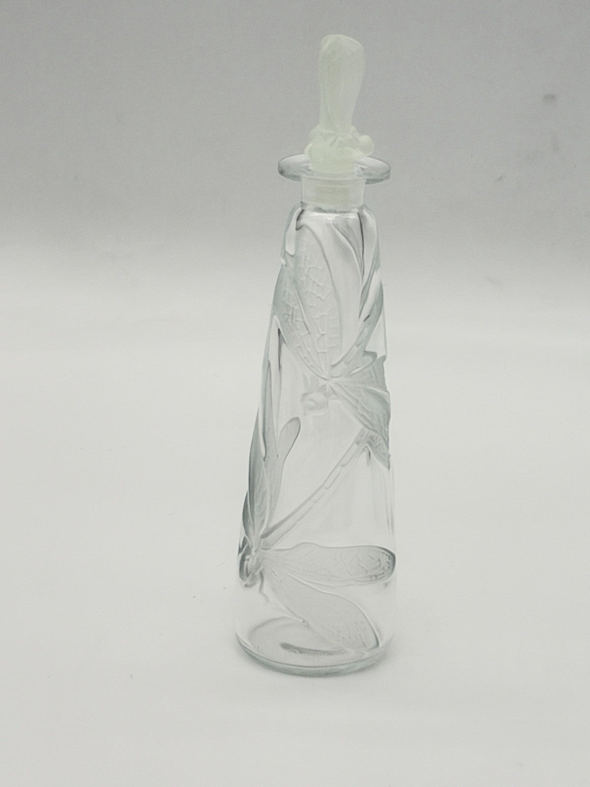 Lucien Gaillard MMA Metropolitan Museum Art glass dragonfly perfume bottle 6.5”