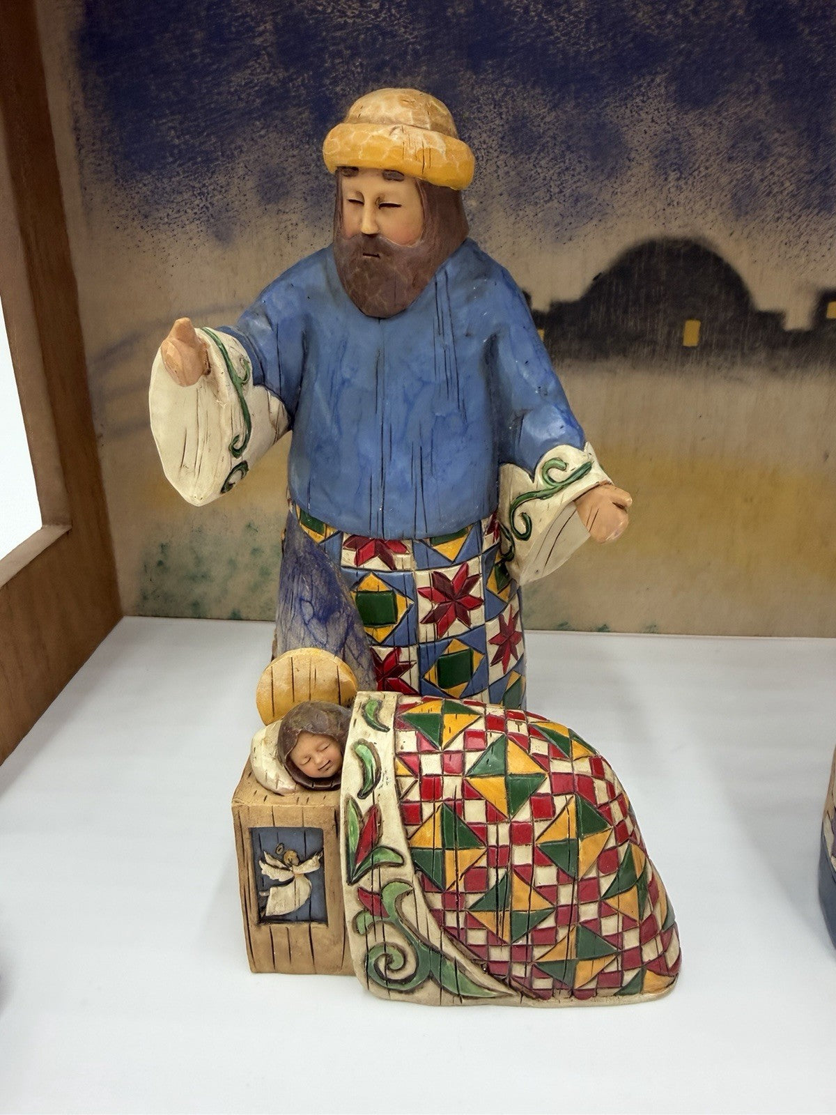 Jim Shore Heartwood Creek 2003 Nativity 9 PCs No Mary