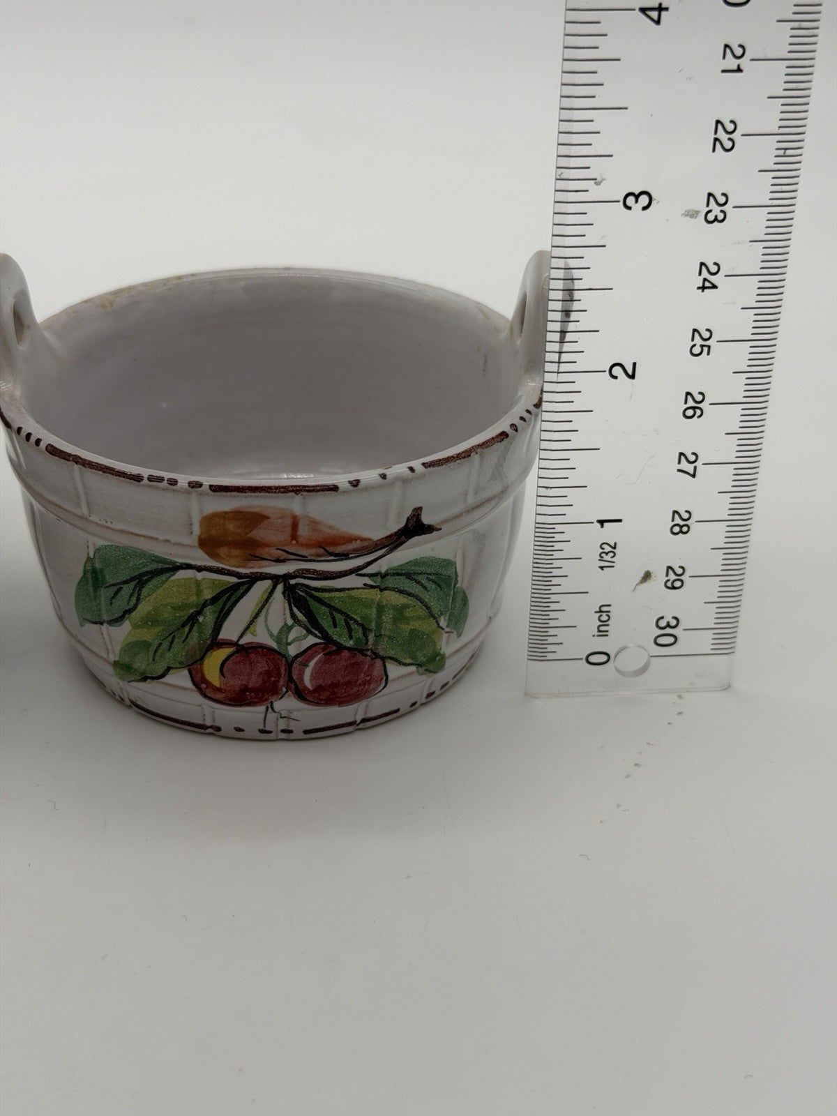 The Koscherak Brothers K.B.N.Y pottery majolica Italian painted bucket Bowls