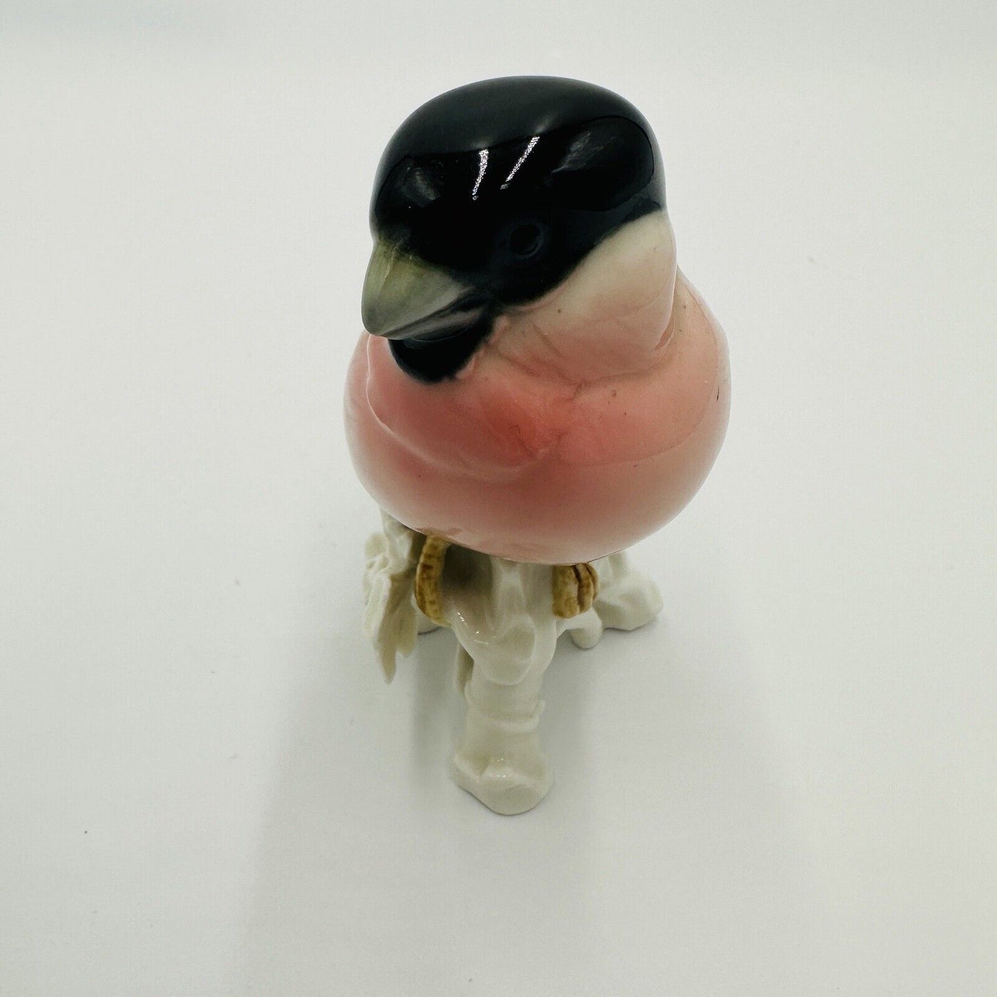 Karl Ens Bird Bullfinch Figurine Germany Antique Porcelain Statue Marked Rare