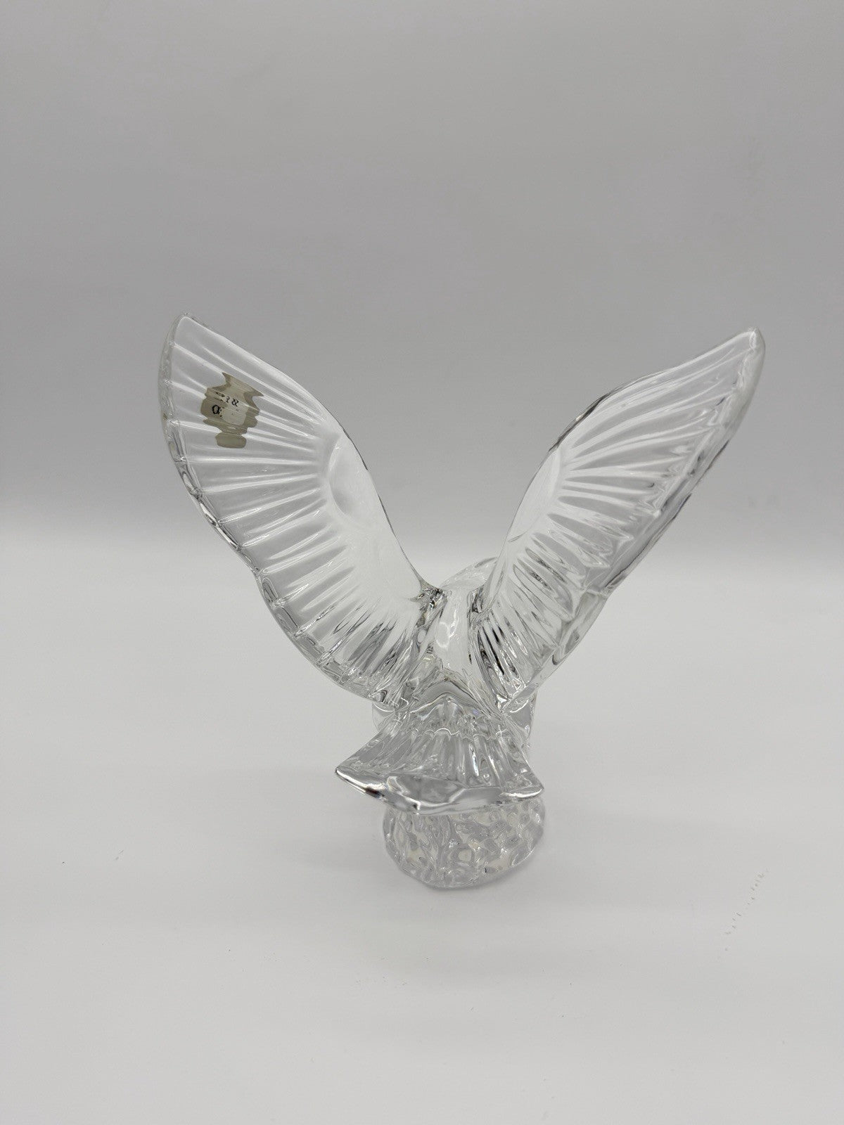 Waterford Crystal Eagles Wing Lead Clear 7” Bald American Eagle Bird Figurine