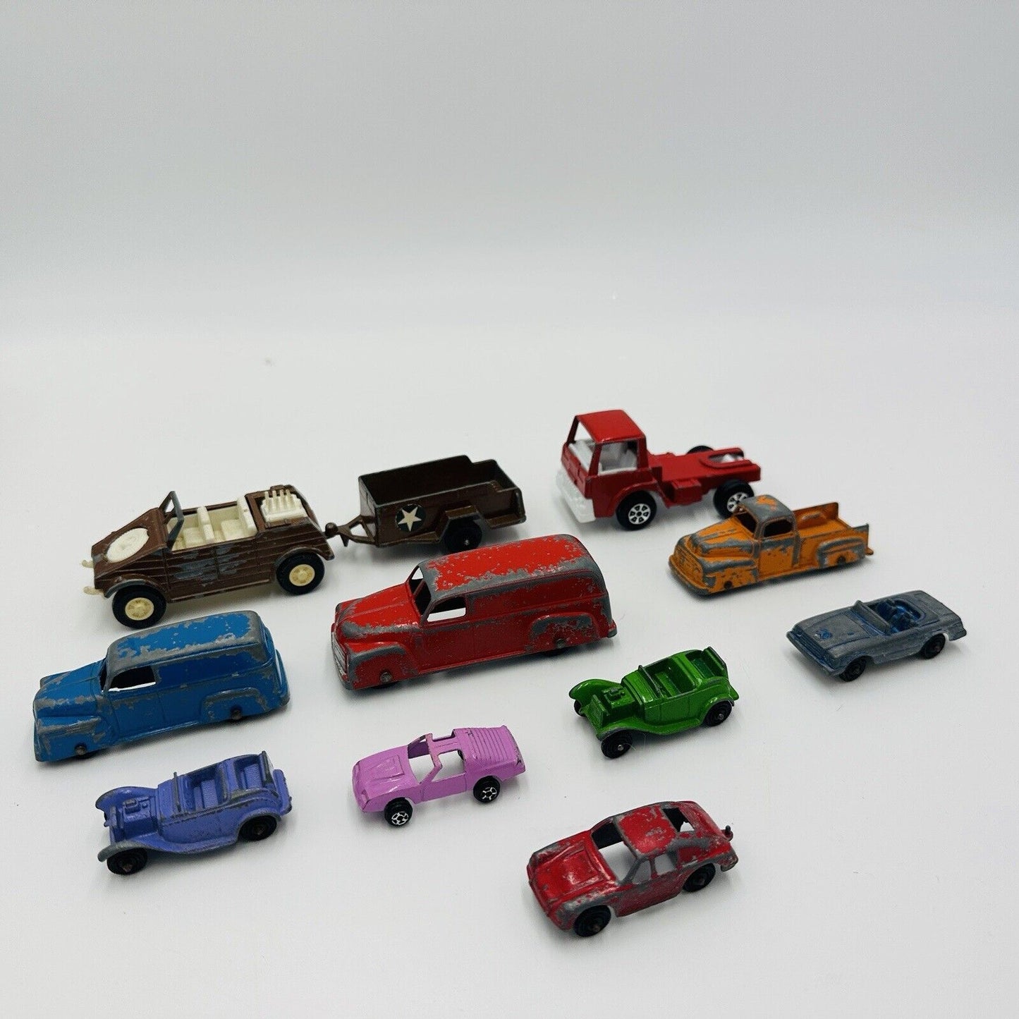 Tootsie Toys Diecast Metal Car Toys 1970’ Lot Chicago USA Mini & Medium Vintage