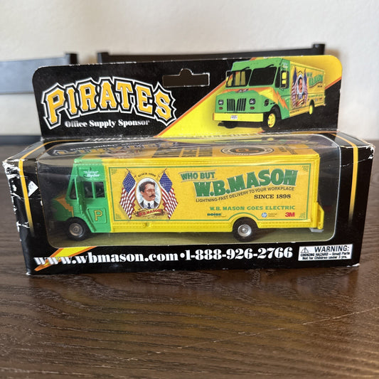 Pittsburgh Pirates WB Mason W.B. Mason Truck SGA 8/19/18 PNC Park MLB Diecast
