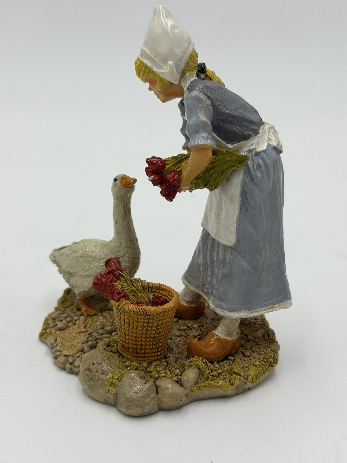 Franklin Mint 1977 Children Of The World Fine Pewter Netherlands Girl Figurine