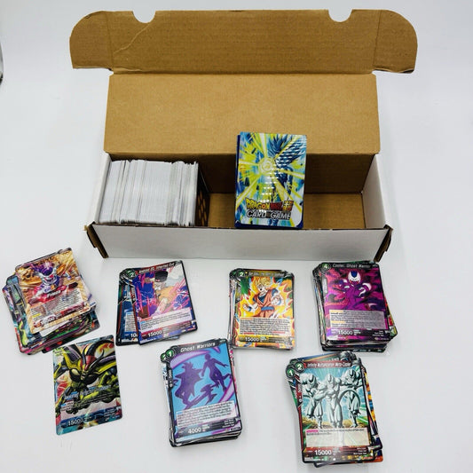 Dragonball Super Card Game Lot Bandai Made In Japan Hundreds Of Cards