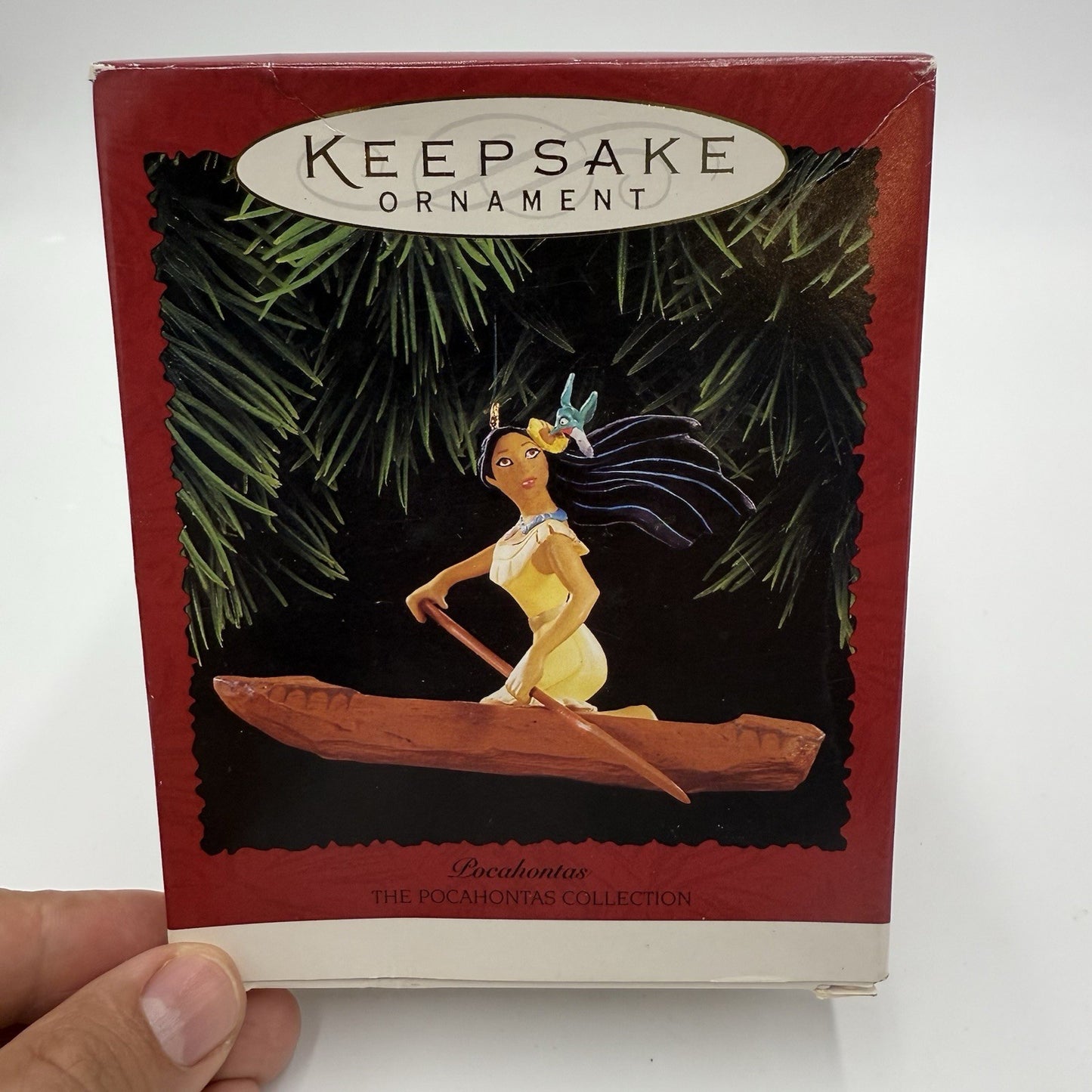 Hallmark Disney Pocahontas 2006 Christmas Ornament Box Vintage