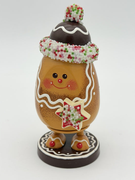 Käthe Wohlfahrt Original Duftl Incense Smoker Wood Germany Gingerbread Man