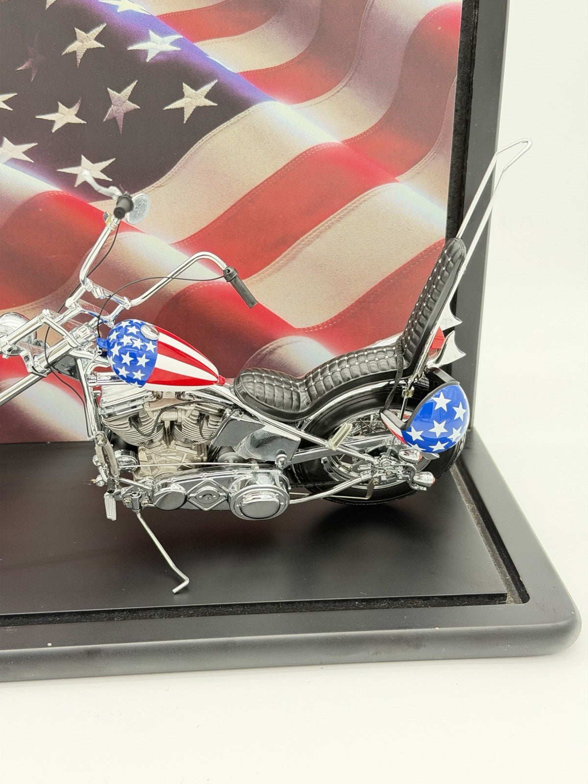 Franklin Mint Harley-Davidson 1969 Easy Rider 1:10 Scale Diecast (flawed Rims