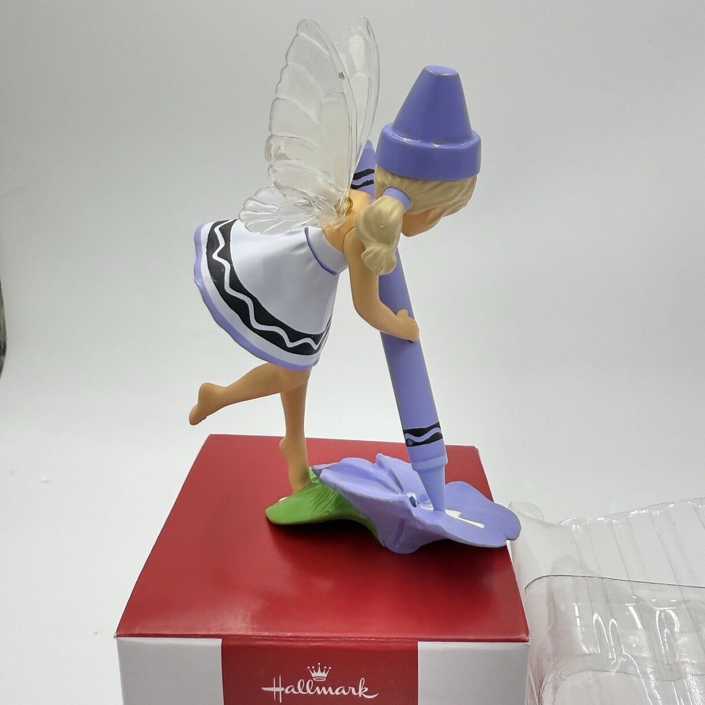 Hallmark 2023 Ornament PERIWINKLE FAIRY CRAYOLA Christmas Box