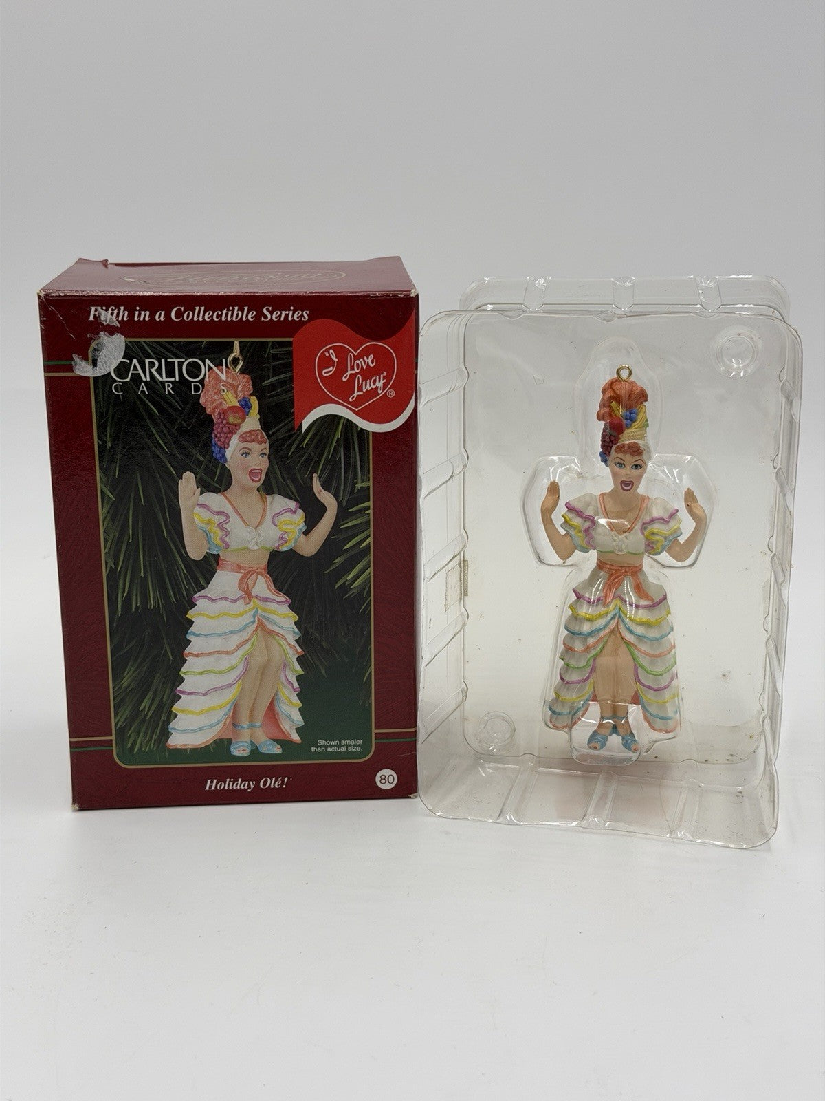 Carlton Cards I Love Lucy Christmas Ornament Heirloom Collection #80 Holiday