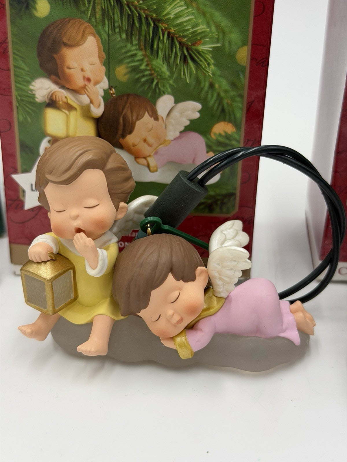 Hallmark Mary Angels Christmas Ornaments Lot 7 Pieces Cherubs Figurines
