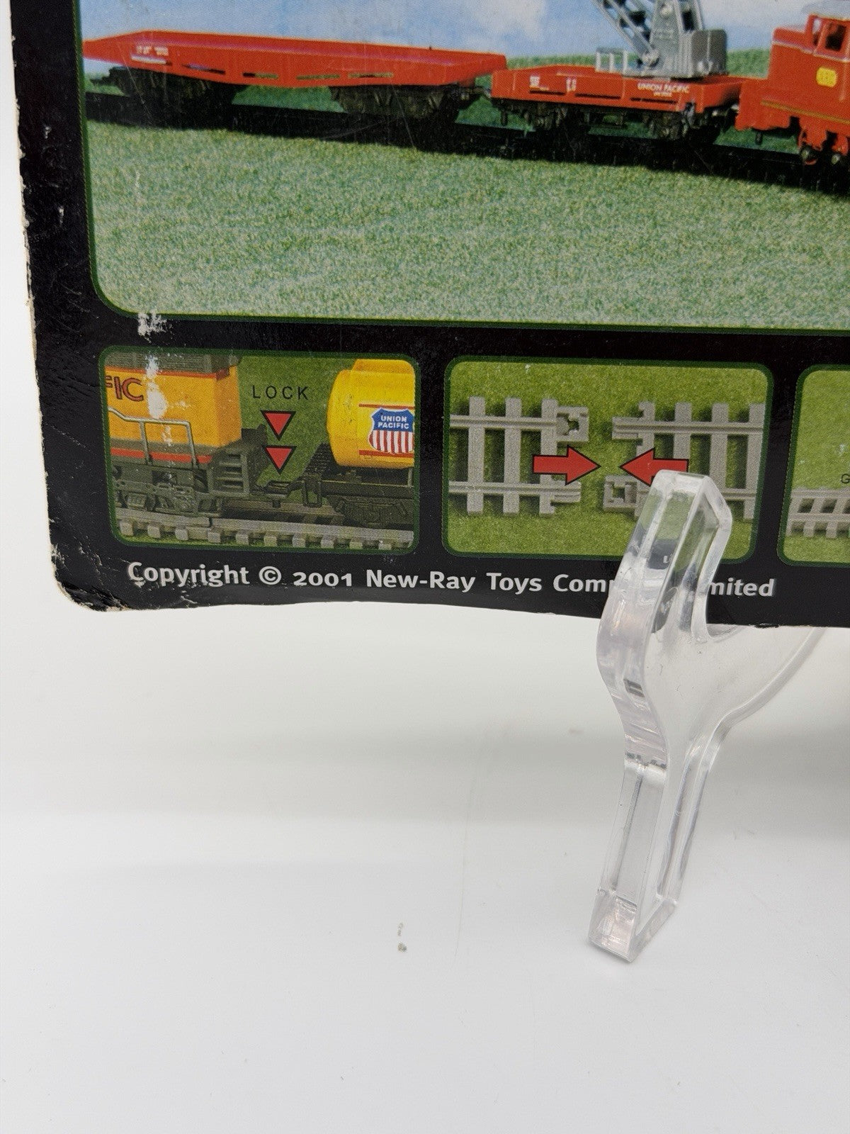 Newray Toytown Railroad Collection Train Set 2001 NIP Battery Powered