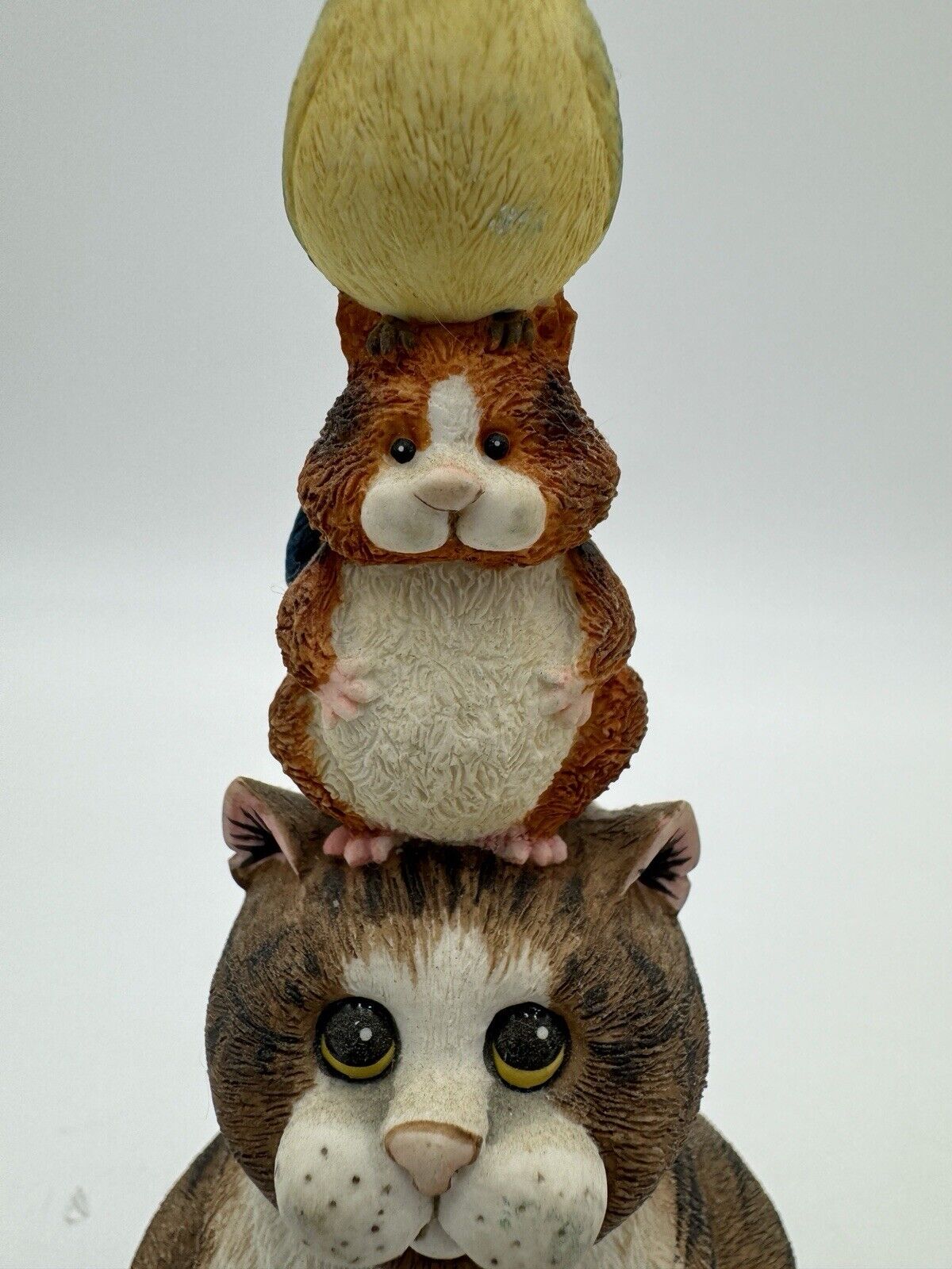 Border Fine Arts Comic & Curious Cats 'Balancing Act' Sculpture 2002 Model A1292