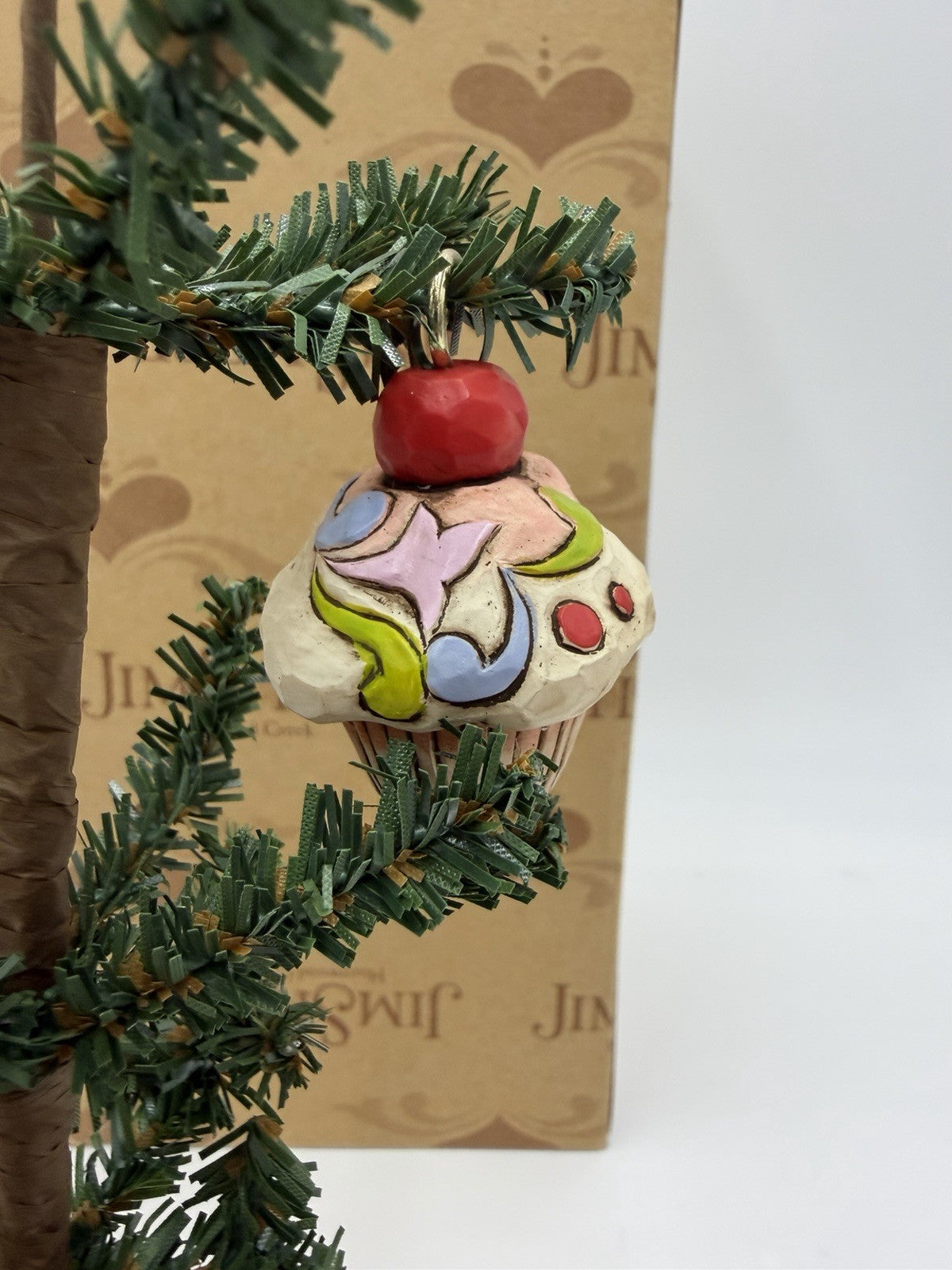 Jim Shore Christmas Joys Are Ever Sweet Christmas Tree (only 4 Ornaments )