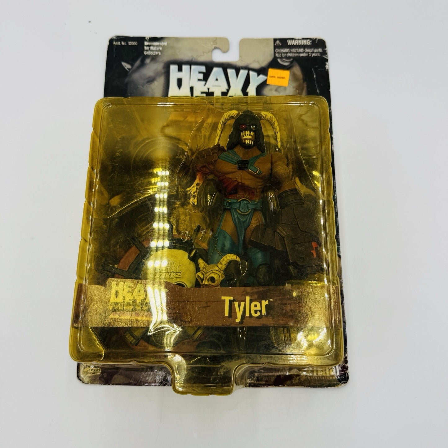 Vintage Fakk 2 Heavy Metal Tyler Action Figure Metal Mammoth 2000 Sealed