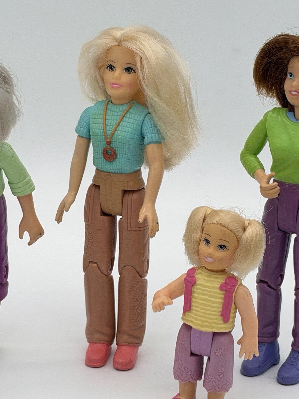 Fisher Price Loving Family Dollhouse Mom Mother Grandma Sister Figures Set of 4