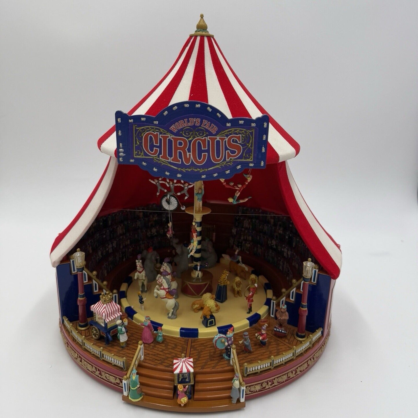 Mr Christmas The Gold Label Collection World's Fair Big Top Animated Circus Work