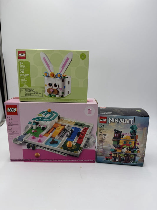 Lego Sealed Easter Bunny Micro Ninjago & Magic Maze Sealed Sets