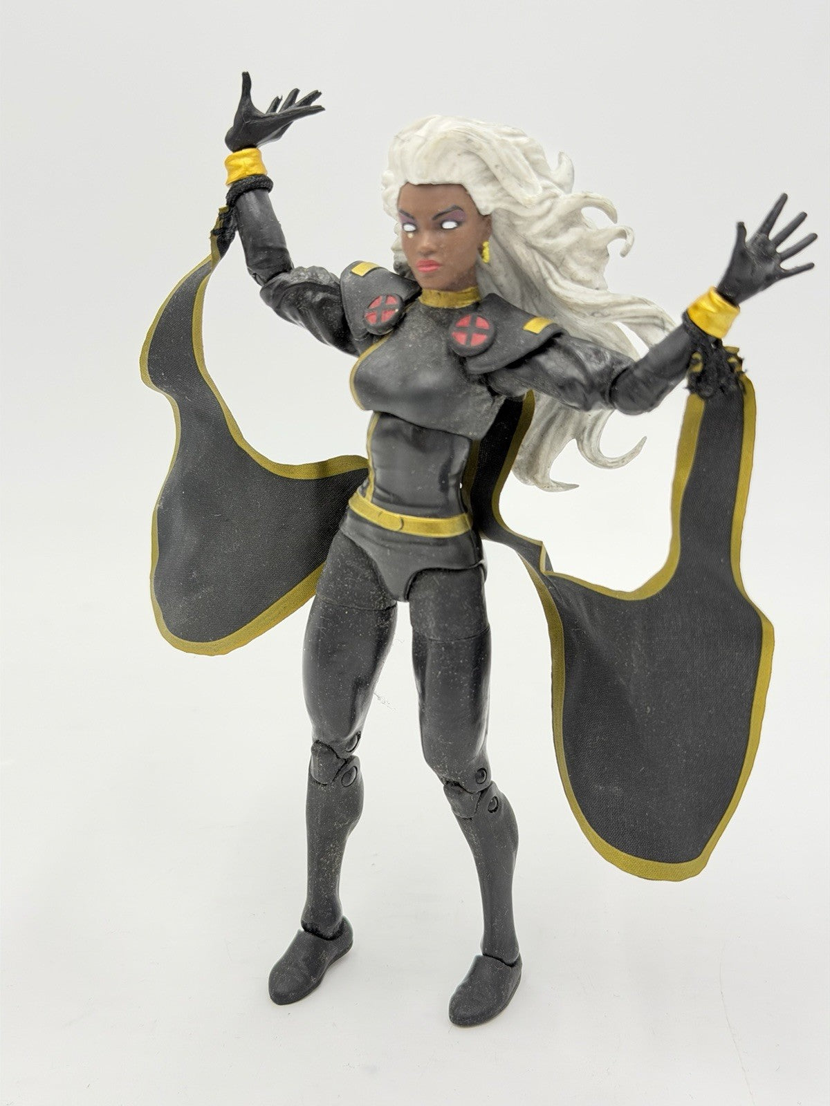 Marvel Hasbro STORM X-Men Legends Black Costume Reticulated Action Figurine 2014