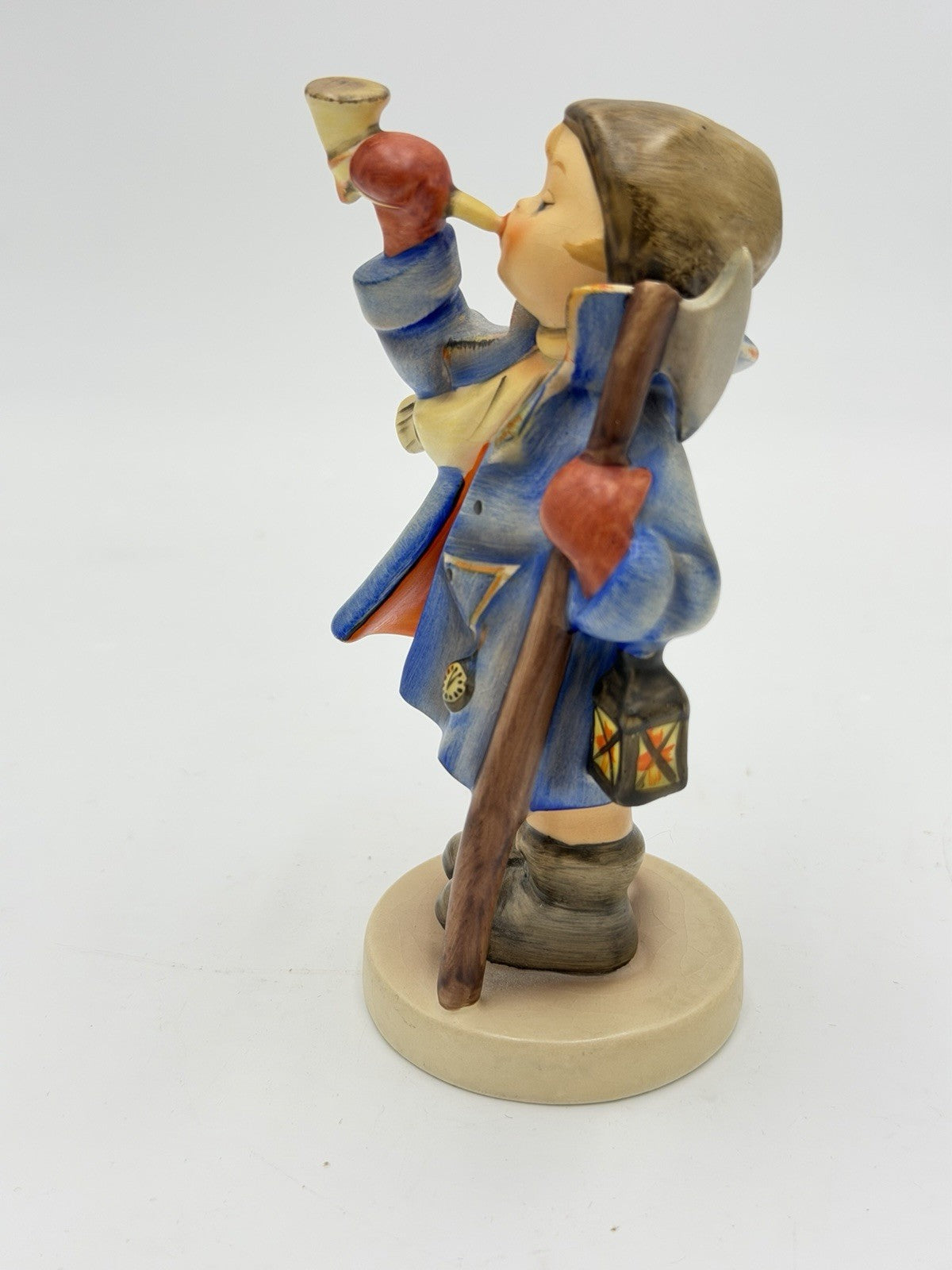 Goebel Hummel Hear Ye Hear Ye 5" Boy with Horn W.Germany 15/0