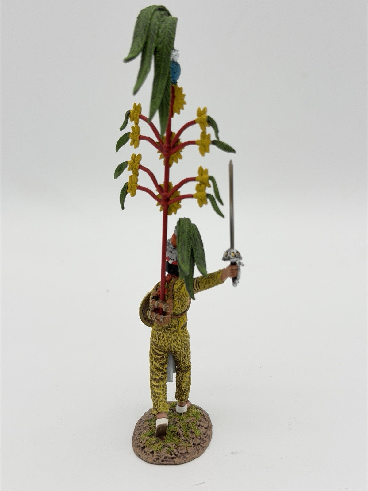 John Jenkins Designs Aztecs & Conquistadors TLAXCALTEC Noble Warrior Toy Soldier