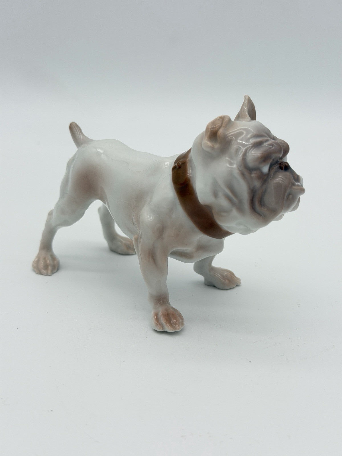 Bing and Grondahl Small Bull Dog #1676 Figurine.