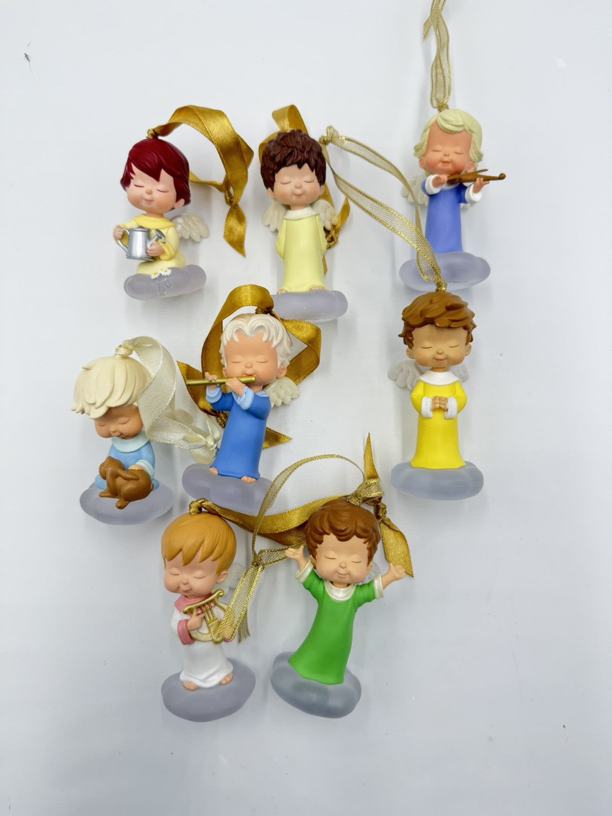 Hallmark Mary Angels Christmas Ornaments 8 PCs Figurines Unboxed