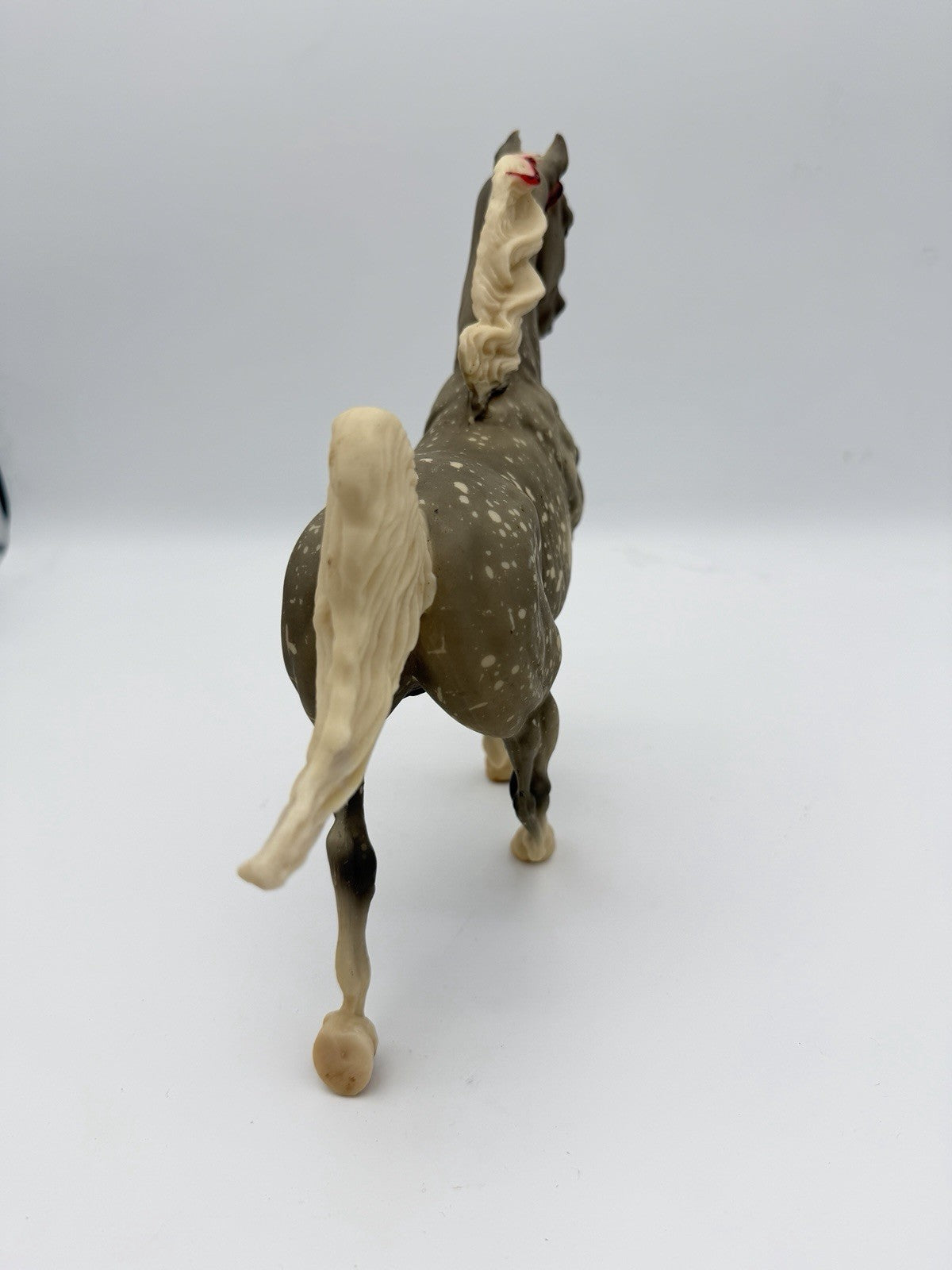 Breyer Horse American Saddlebred dapple grey Five Gaiter Rare Spotted Figurine