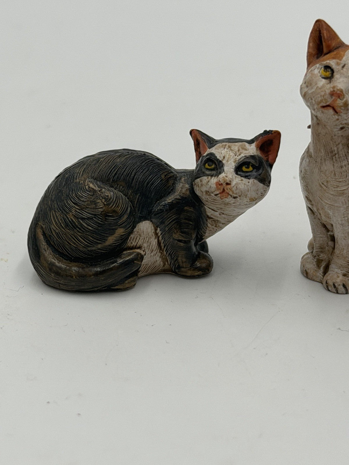 Rare Fontanini Italy Nativity Cat Animals Set 3 PCs Accessories Figurines 1”